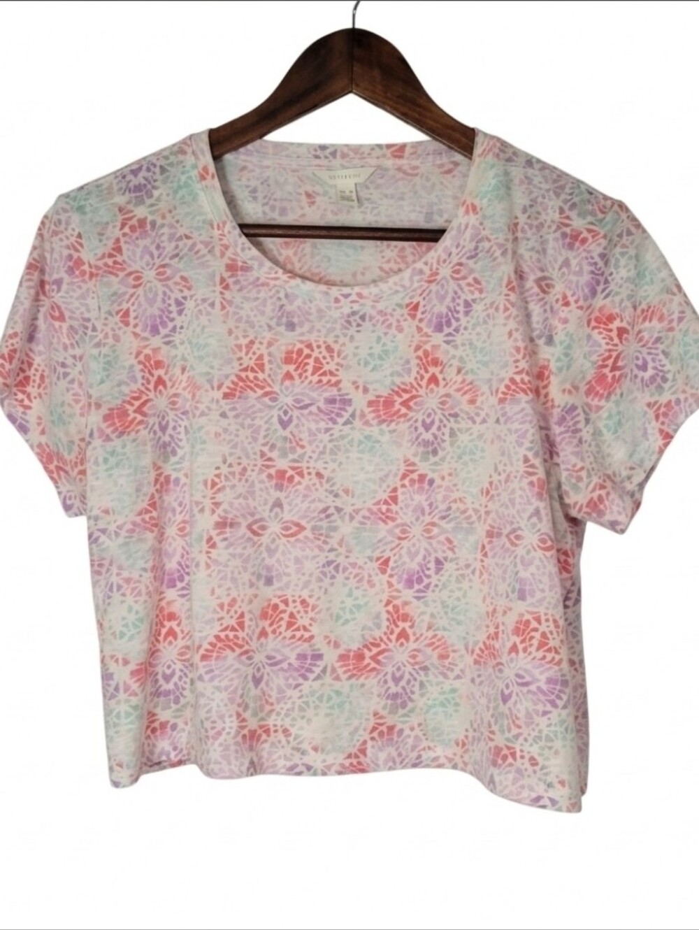 Aeropostale adorable short sleeve crop top